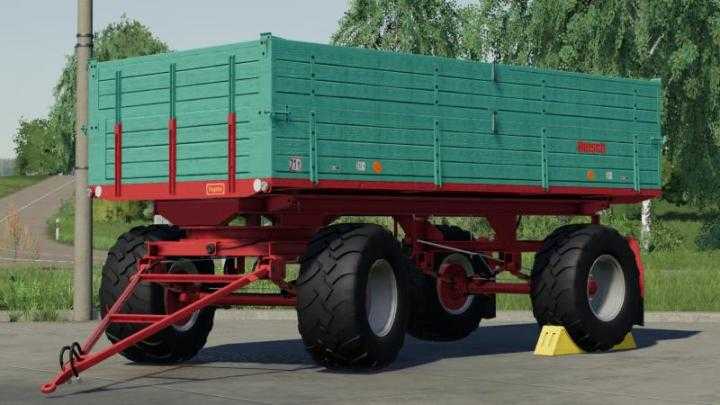 FS19 – [Fbm Team] Old 7.1T Trailer V1