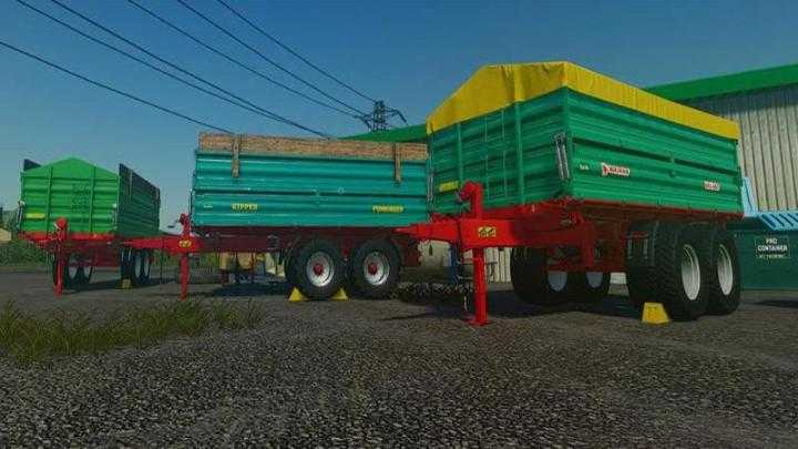 FS19 – [Fbm Team] Tandem Tipper Set 14T V1