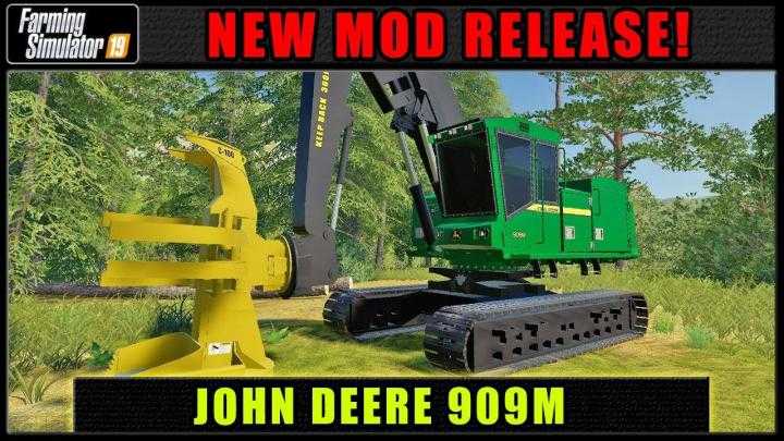 FS19 – Fdr Logging – John Deere 909M V1