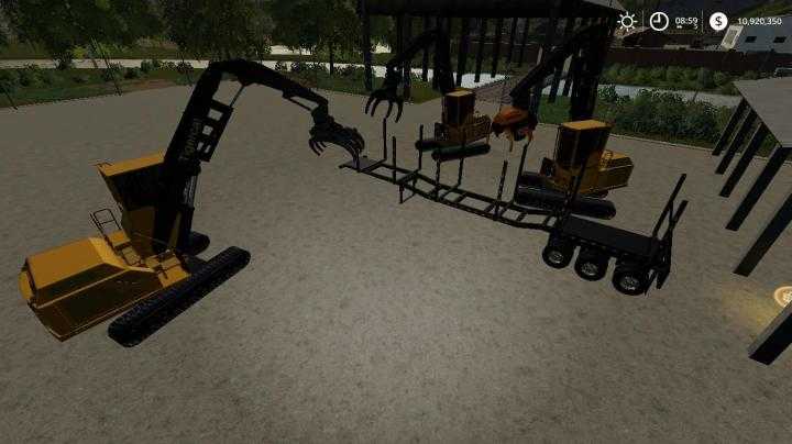 FS19 – Fdr Logging Mod Pack Current Machines V1