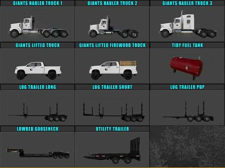 Fdr Logging Mods Pack Feb – 2021 V1.0 FS19