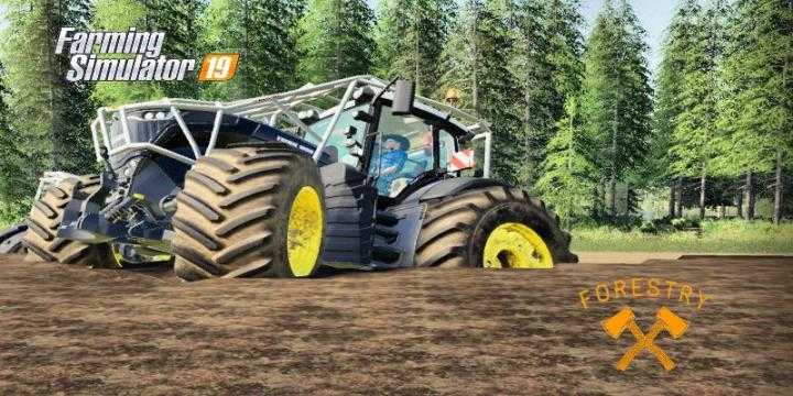 FS19 – Fendt 1000Dt Forestry V2