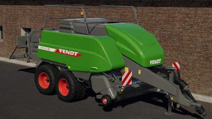 FS19 – Fendt 1290 Sxd Bale Machine V1