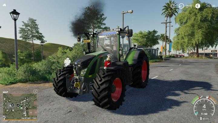 FS19 – Fendt 724 With Smoke V1