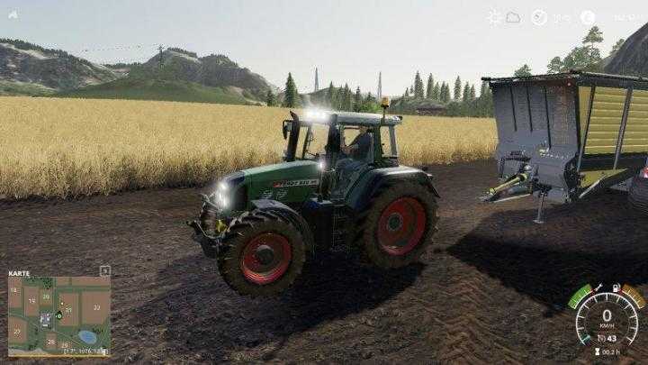 FS19 – Fendt 800 Tms Tractor
