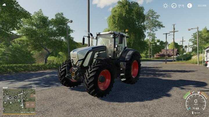 FS19 – Fendt 900 Black Edition V1