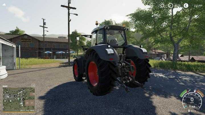 FS19 – Fendt 900 Black Edition V1