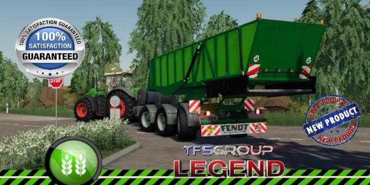 FS19 – Fendt Big Overloading Trailer V1.0.0.3