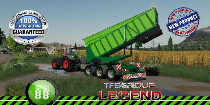 FS19 – Fendt Big Overloading Trailer V1.0.0.3