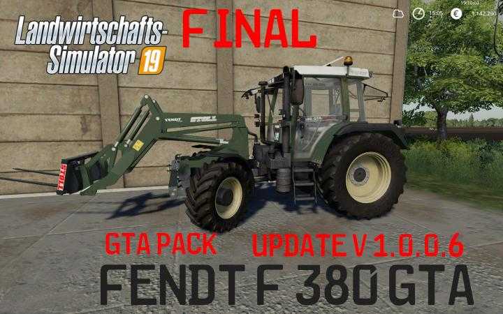 FS19 – Fendt F 380Gta V1.0.0.6