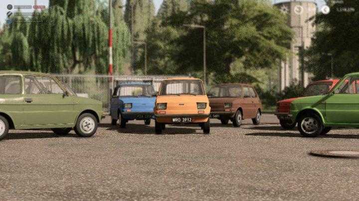 Fiat 126P Pack V1.0 FS19