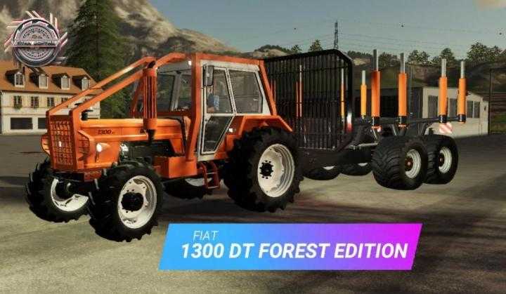 FS19 – Fiat 1300Dt Forestier V1