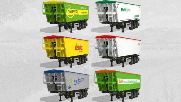 FS19 – Fliegl 6Er Trailer V1