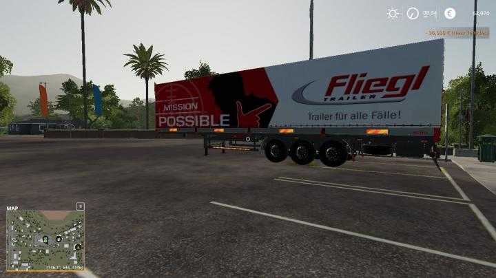 FS19 – Fliegl Autoloader Trailer V1