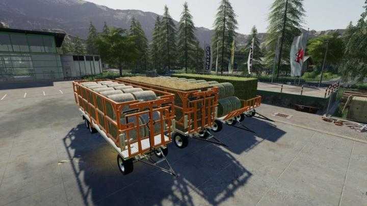 FS19 – Fliegl Dpw 180/210 Bales Autoload V1.2