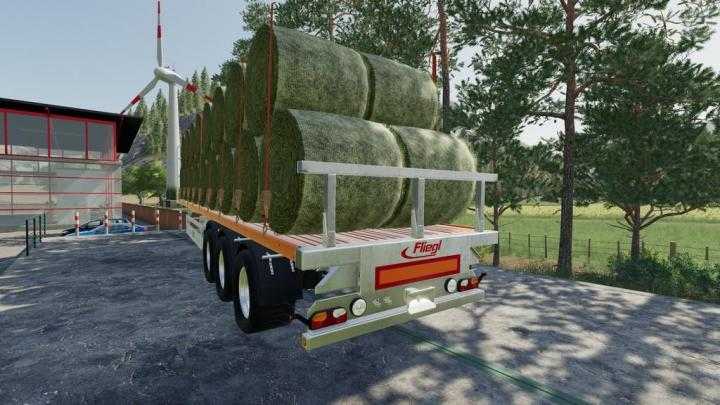 FS19 – Fliegl Flatbed Semitrailer V1