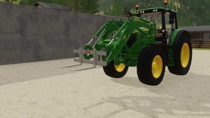 Fliegl Pallet Fork And Brush V1.0 FS19