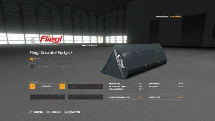 FS19 – Fliegl Schaufel V1.0.0.4