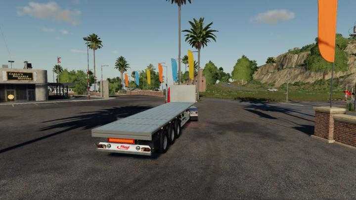 FS19 – Fliegl Sds 350 Flatbed Trailer V2