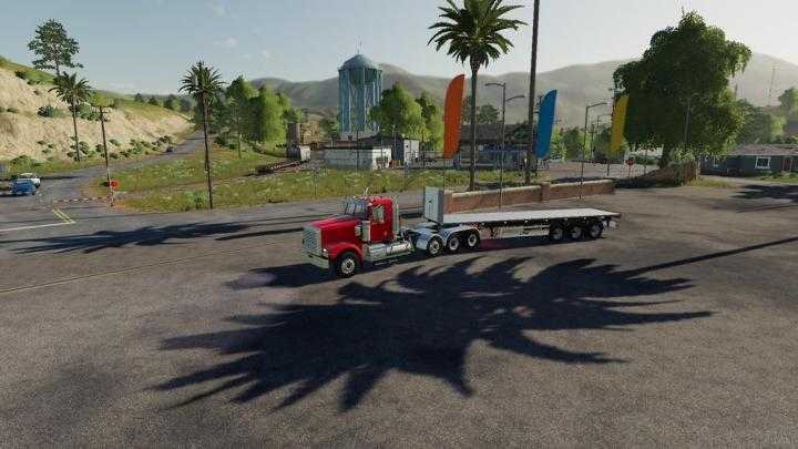 FS19 – Fliegl Sds 350 Flatbed Trailer V2