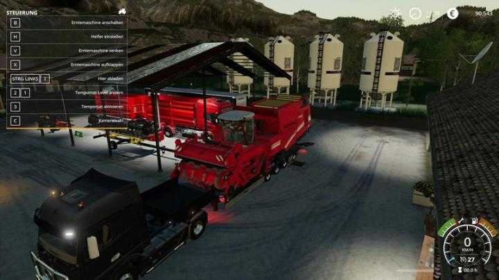 FS19 – Fliegl Tieflader Dynamic Hose V1.0.0.1