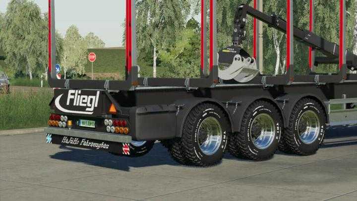 FS19 – Fliegl Timber-Runner Z-Crane Pack V1.0.1.0