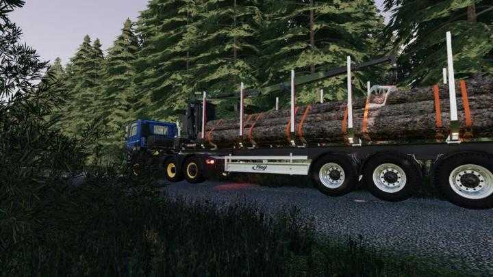 FS19 – Fliegl Timber-Runner Z-Crane Pack V1.0.1.0