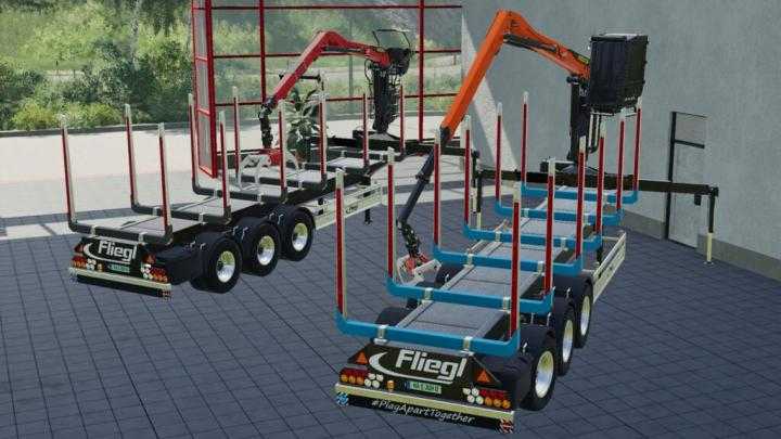 FS19 – Fliegl Timber-Runner Z-Crane Pack V1