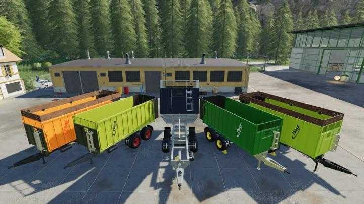 FS19 – Fliegl Tmk266 Bull Trailer V1.3