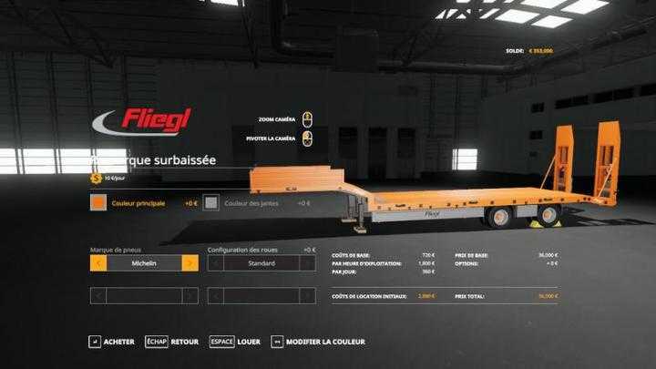 FS19 – Flielg Semi Trailer V1.1