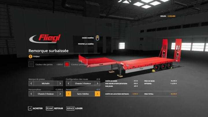 FS19 – Flielg Semi Trailer V1.1