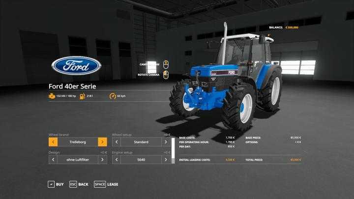 FS19 – Ford 40Er Series V1.3