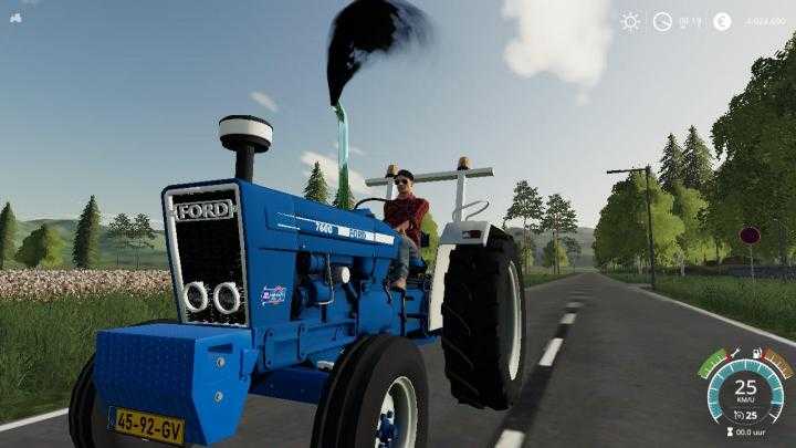 FS19 – Ford 7600 Tractor V1