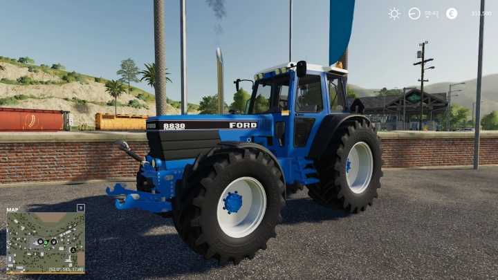 Ford 8830 Edit And Real Smokee V1.0 FS19