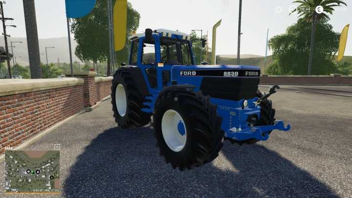 Ford 8830 Edit And Real Smokee V1.0 FS19