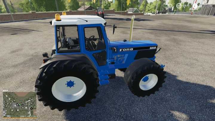 Ford 8830 Edit And Real Smokee V1.0 FS19