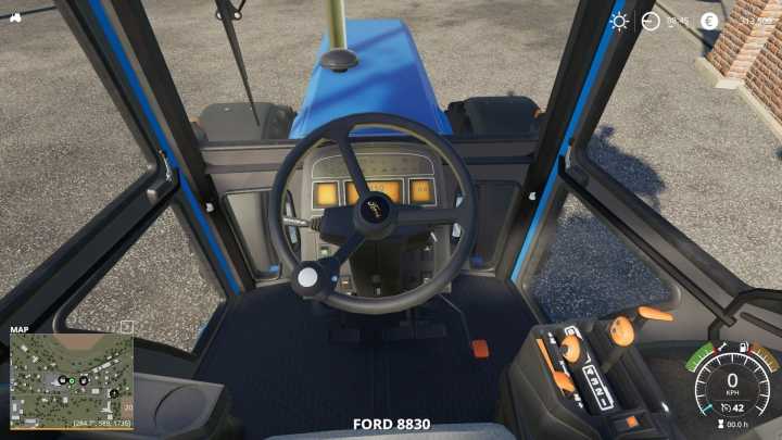 Ford 8830 Edit And Real Smokee V1.0 FS19