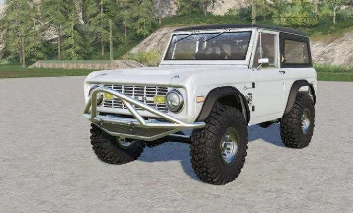 FS19 – Спортивный универсал Ford Bronco 1971 V2 - Mody-FS.ru