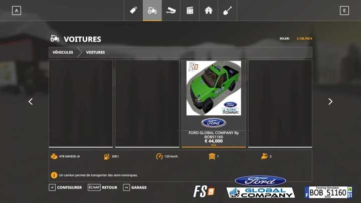 Ford Global Company V1.0.0.1 FS19