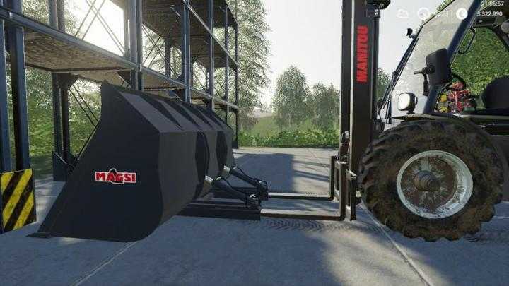 FS19 – Forklift / Stacker Bucket Set V1