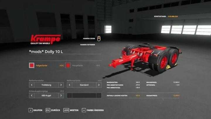 FS19 – Forst Dolly V1.1