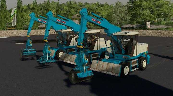 FS19 – Fortschritt T188 Bagger V4