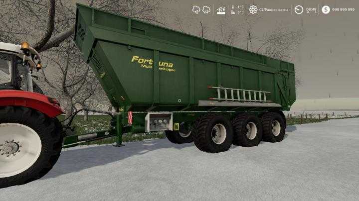 FS19 – Fortuna Ftm 300 / 8.0 Trailer V1