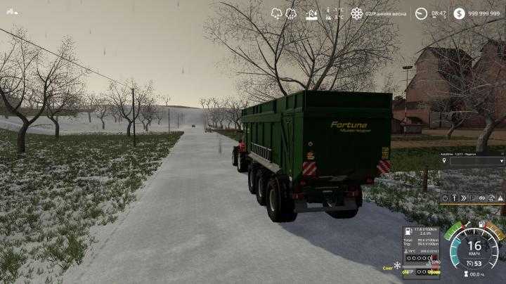 FS19 – Fortuna Ftm 300 / 8.0 Trailer V1