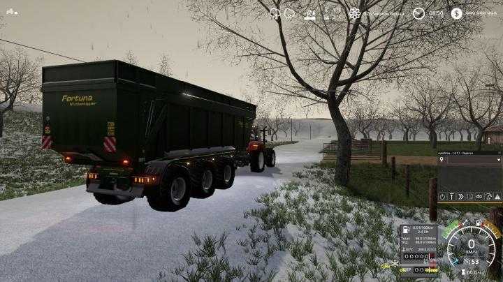 FS19 – Fortuna Ftm 300 / 8.0 Trailer V1