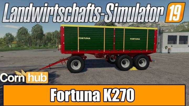 FS19 – Fortuna K270 Trailer V1.2.0.1