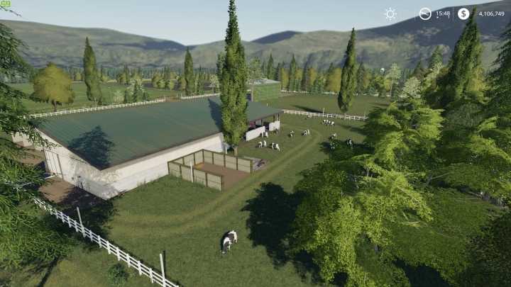 Four Lakes Farm Map 20/03/2021 FS19