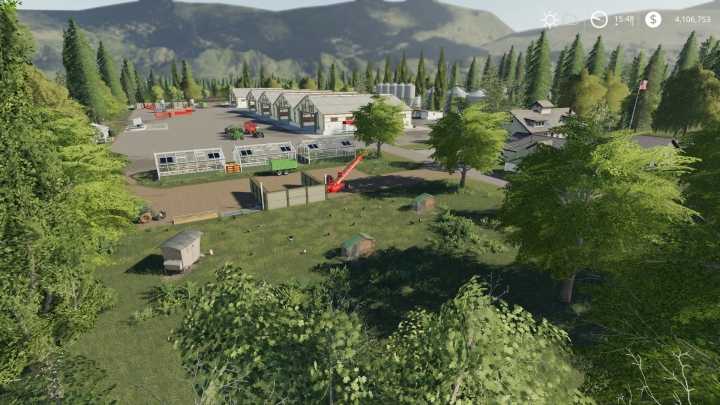 Four Lakes Farm Map 20/03/2021 FS19