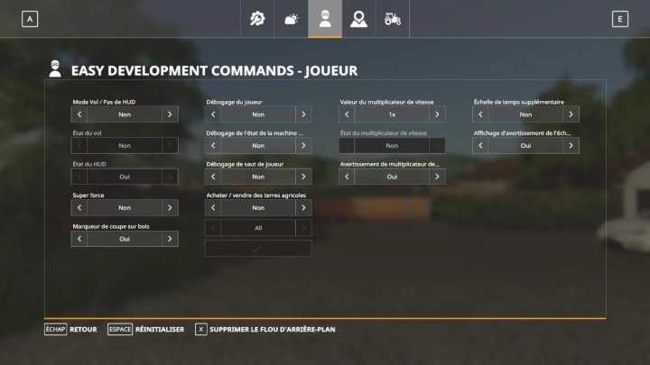 French Easy Development Controls 2 V1.0 FS19