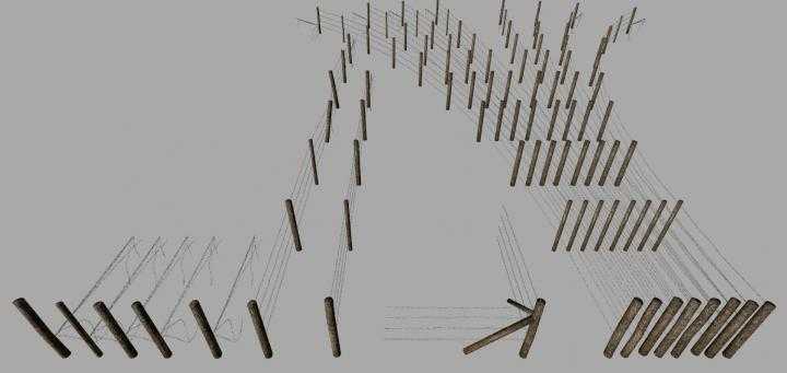 FS19 – Barbed Wire Fence Kit V1.0.0.2